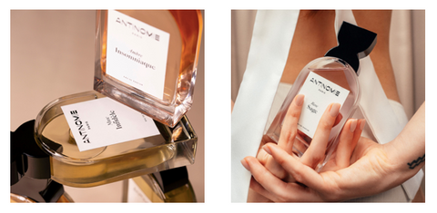 Deux photos inspiration des parfums Antinomie