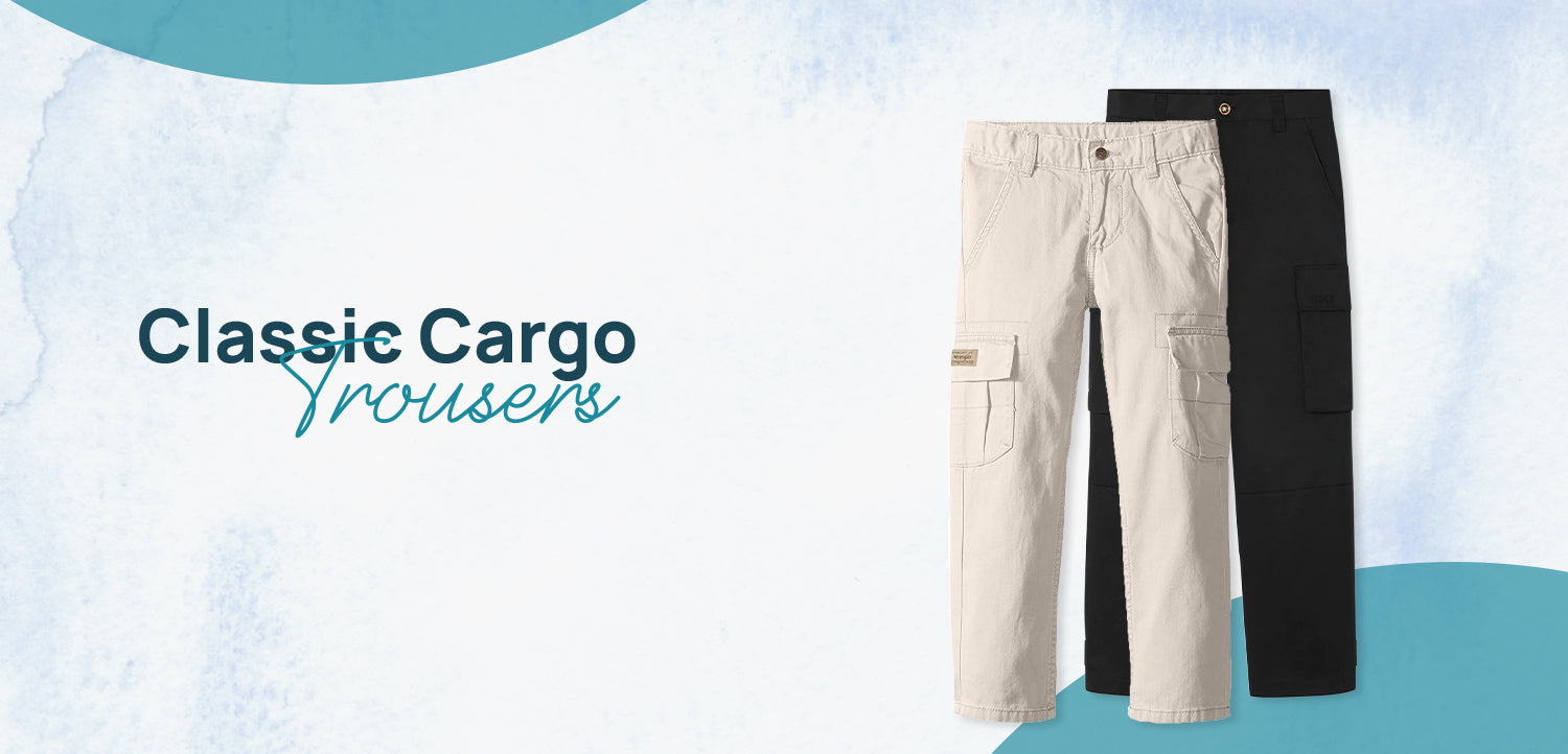 classic cargo trouser for men
