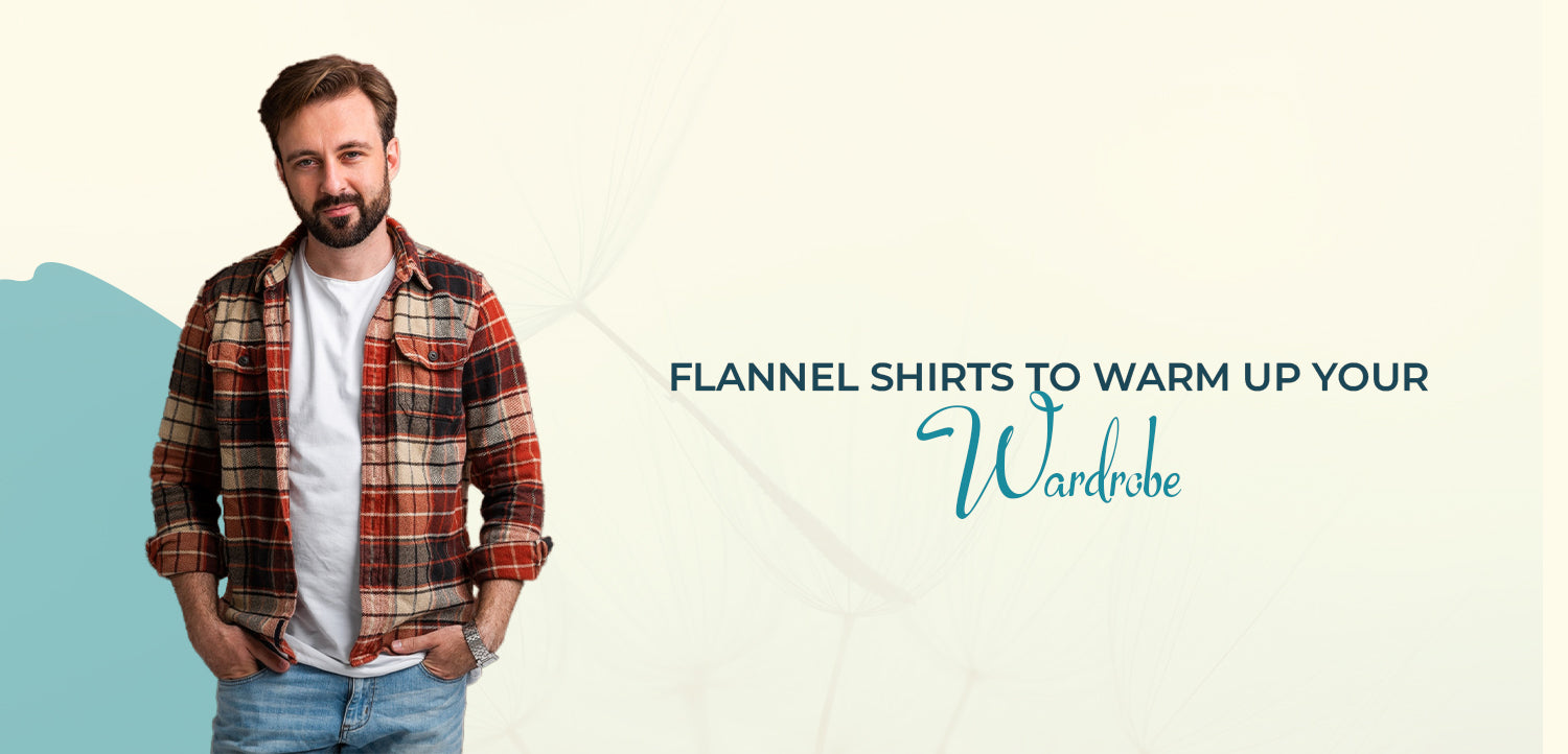 flannel casual shirts for men