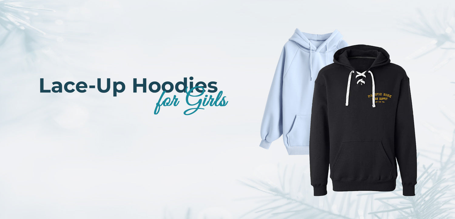 lace-up hoodies for girls