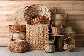 handmade bamboo basket 