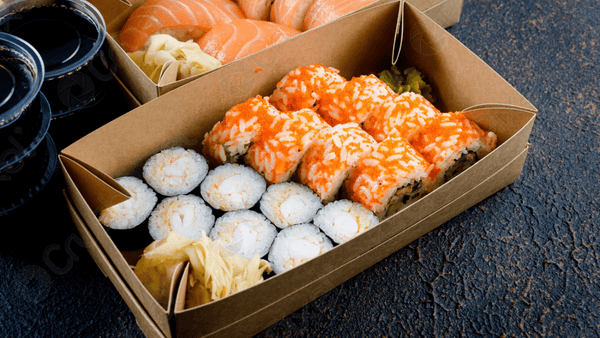 Flat Sushi Box