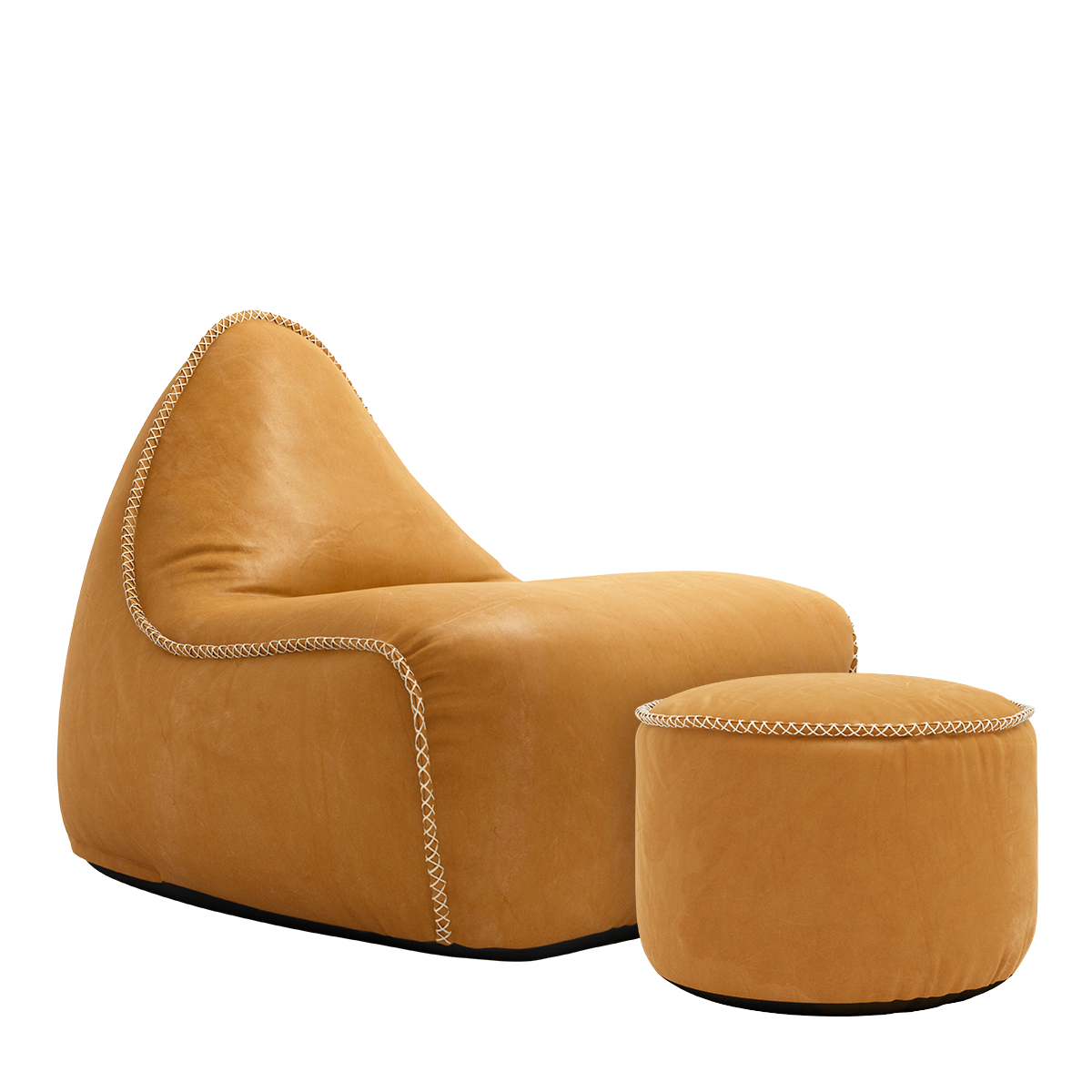 Luna Lounge Chair & Pouf