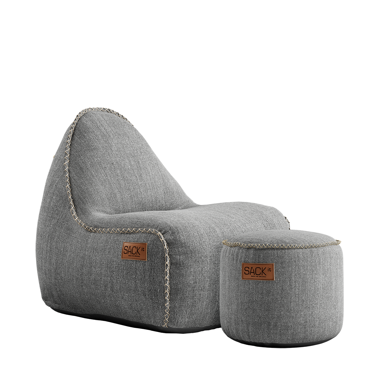 Cobana Junior Lounge Chair & Pouf