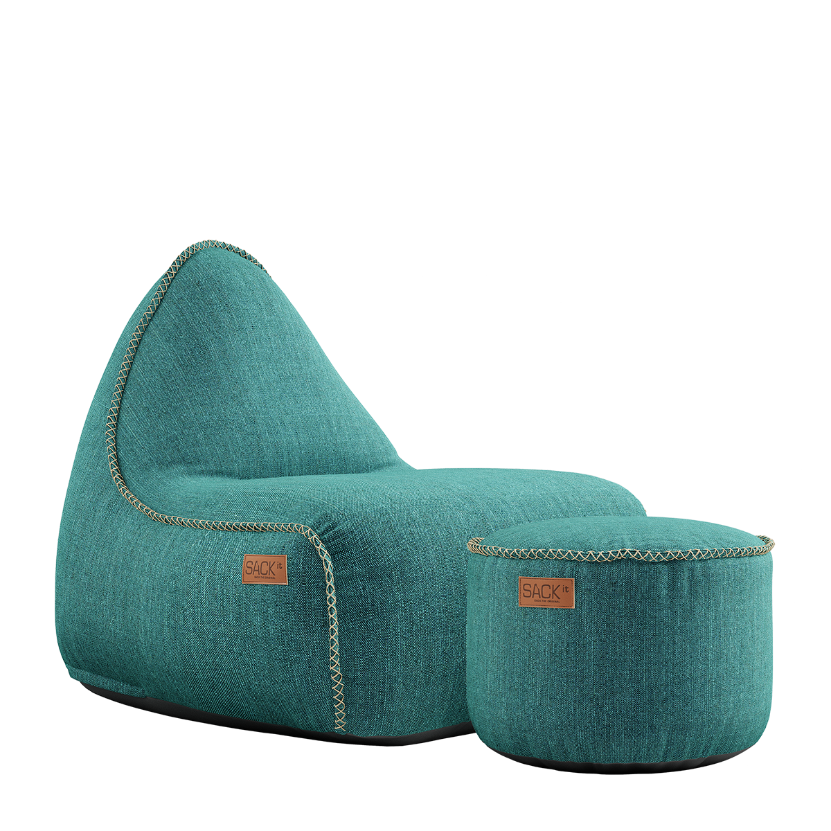 Cobana Lounge Chair & Pouf