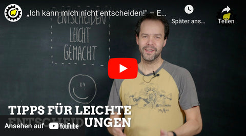 Video zur Methode Entscheidungshilfe zum Download