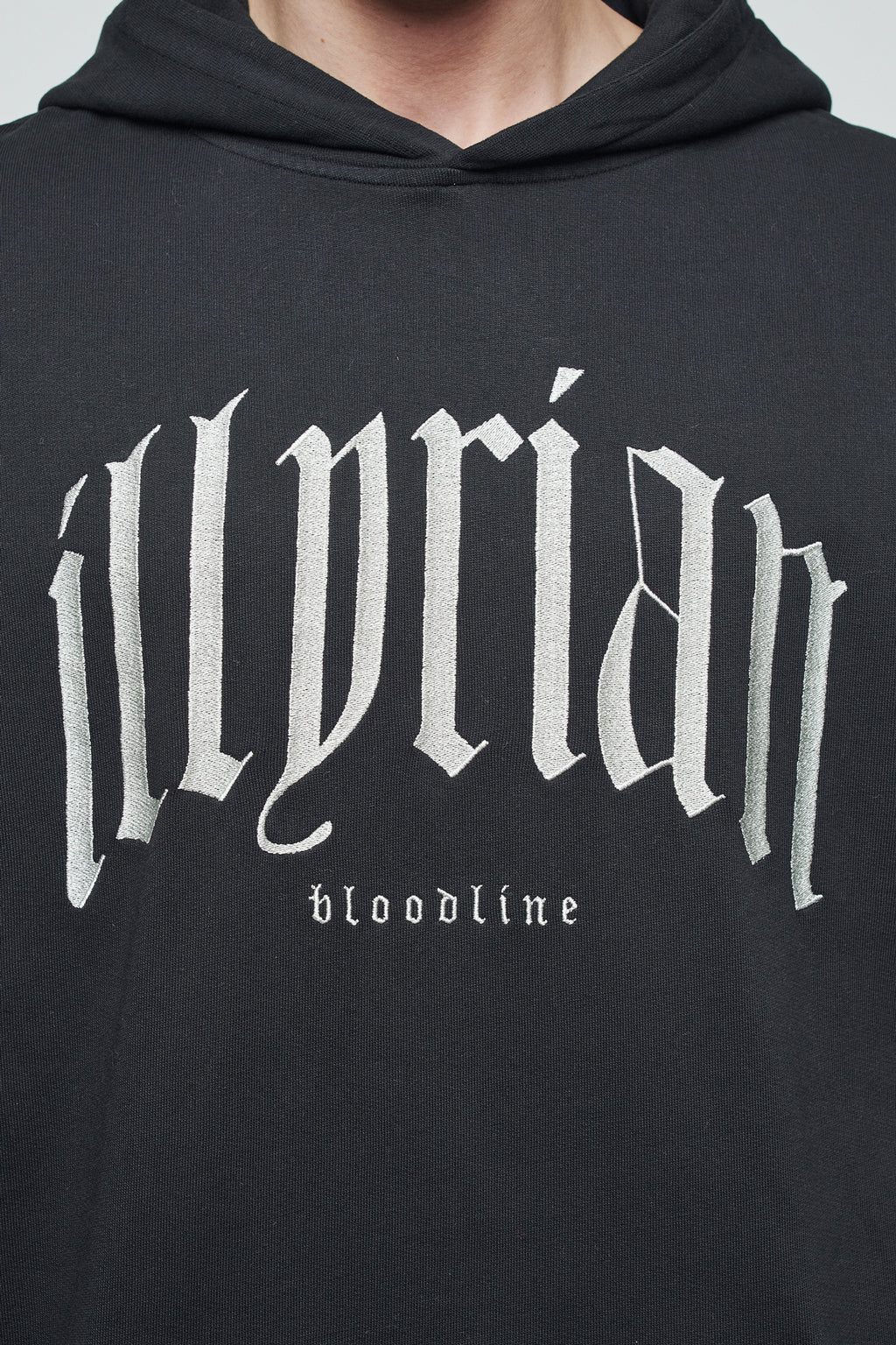 Illyrian Signature Hoodie - Washed Black – Illyrian Bloodline