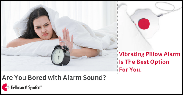 vibrating pillow alarm clock