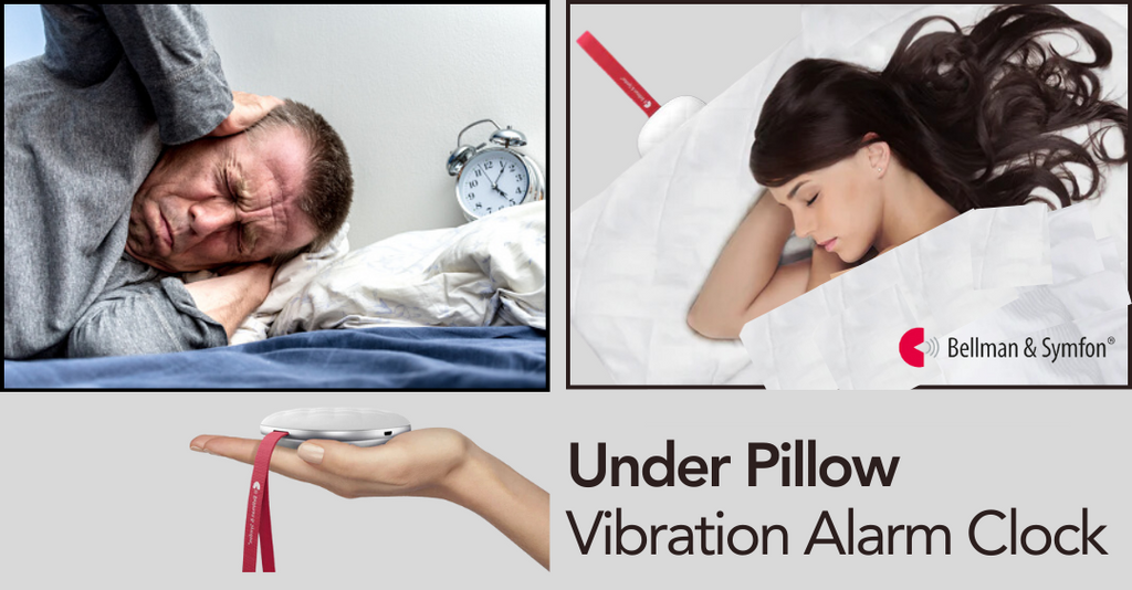 under pillow vibration alarm clock