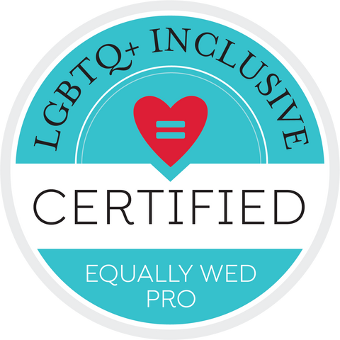 LGBTQ+ Inclusive certified equally wed pro