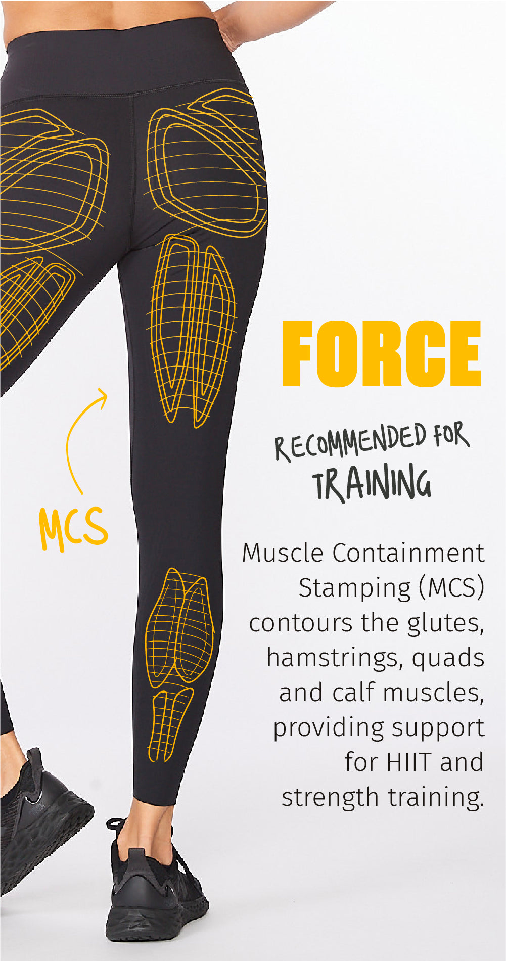 Women's MCS Compression - Muscle Containment Stamping