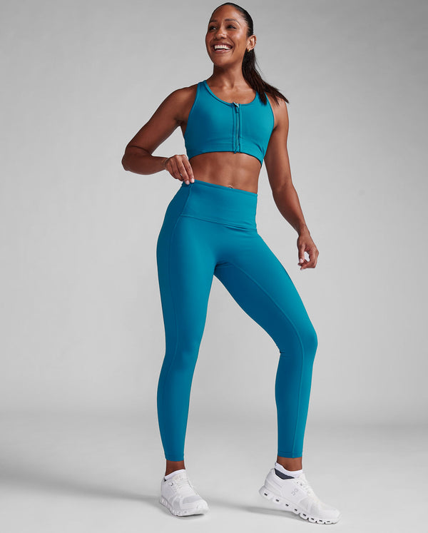 High-Waisted Elevate Compression Crops for Women