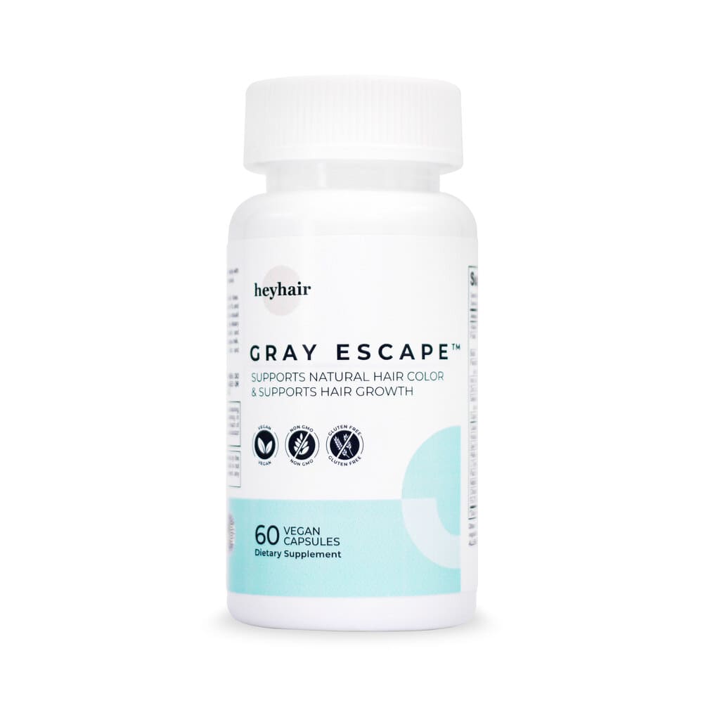 Gray Escape™ Vegan Advanced Anti-Gray Growth Supplement - heyhair product image