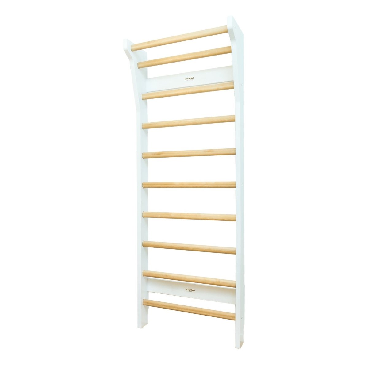 Fitwood Planche de glisse pour échelle d'escalade enfant TUOHI bois, blanc