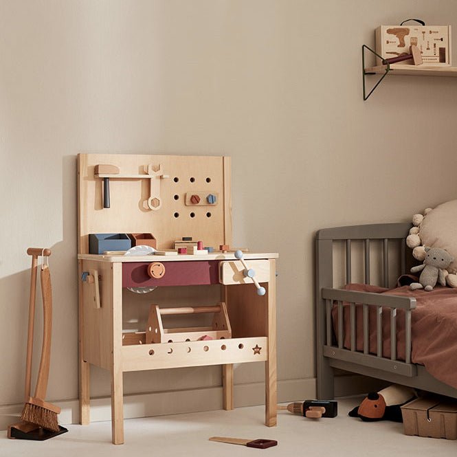 Kid's Concept Jouet d'Activité en Bois et Métal - NEO - Mes premiers jouets  Kid's Concept sur L'Armoire de Bébé