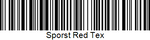 Barcode for Sporst Red Tex