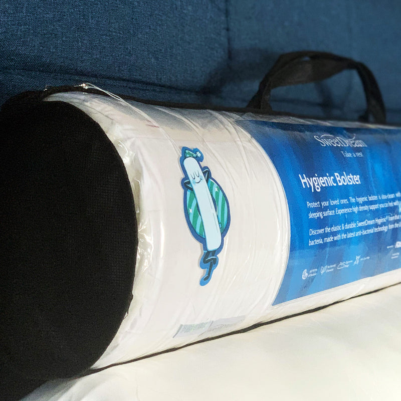 Corner circle of Spa Hygienic Bolster packaging