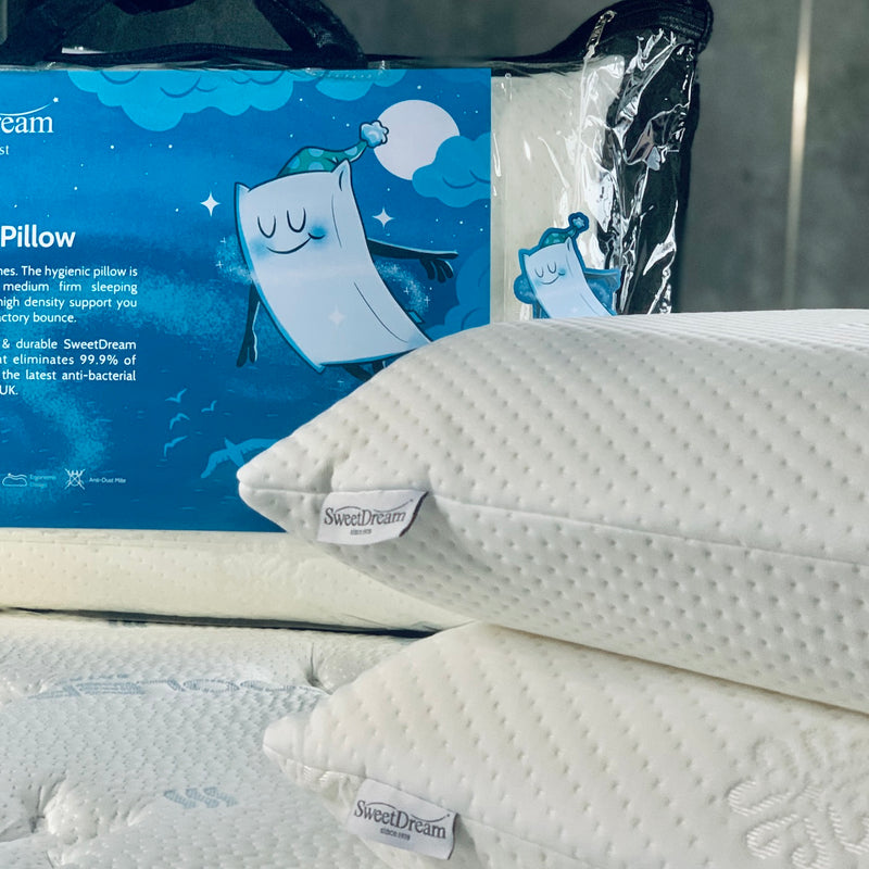 Spa Hygienic Pillow on top of each other with another packaged one in the background