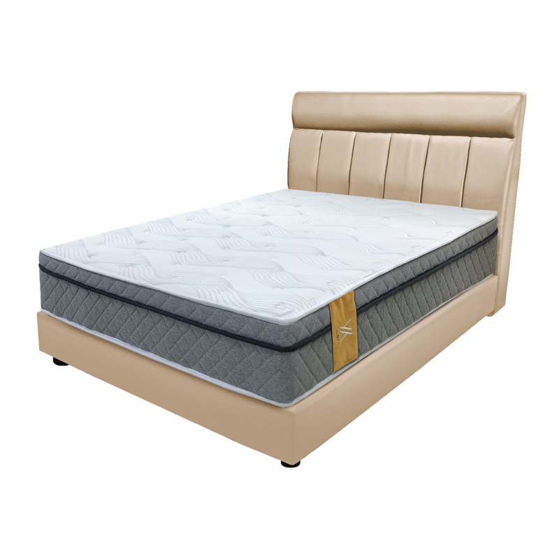 Harp mattress bedframe right corner view