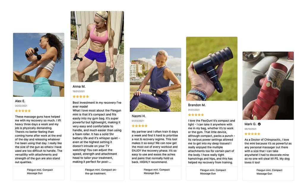 Flexgun mini massage gun reviews