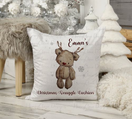 Bear Christmas Pillow Cover Christmas Pillows Christmas 
