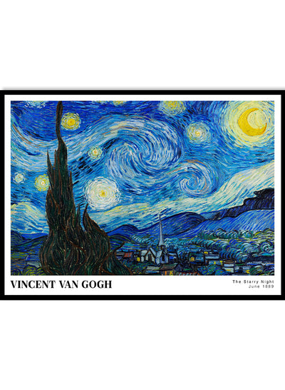 The Starry Night, 1889 - Vincent van Gogh 