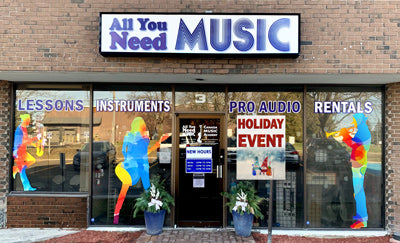 All You Need Music, Canadian Music Store, Brockville Ontario