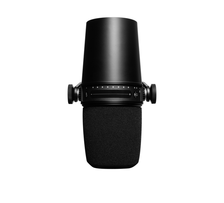 Shure MV7 USB Podcast Microphone, Black | Streaming, Home
