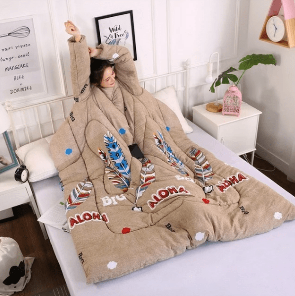 wearable lazy duvet