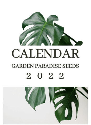 garden paradise seeds calendar 2022plant shop
