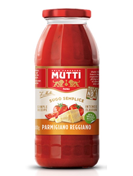 MUTTI Parmigiano Reggiano Pasta Sauce 400g