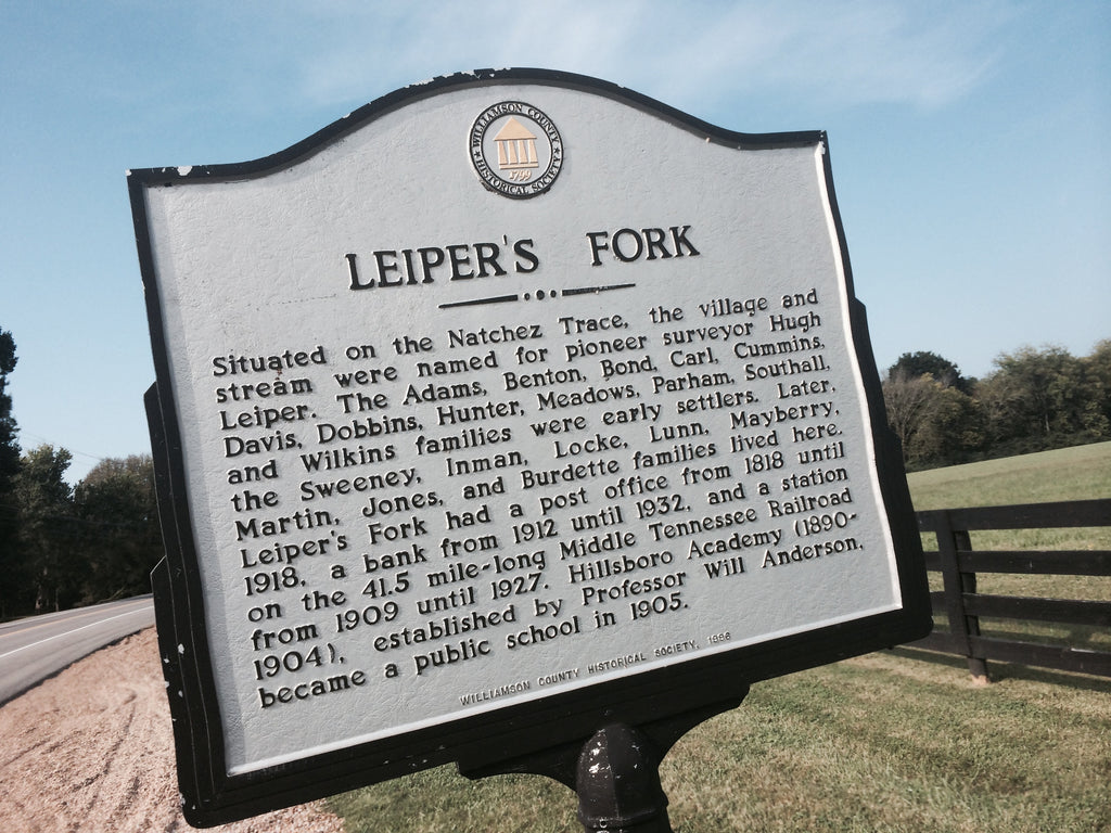 Moving to Leipers Fork?