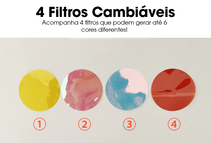 4 Filtros de Cor