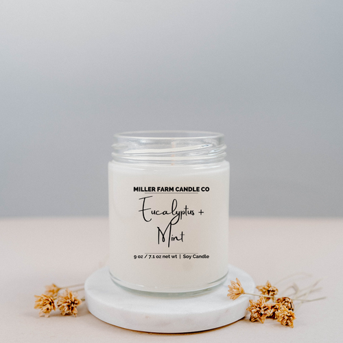 Eucalyptus & Mint Soy Wax Melts – Miller Farm Candle Co