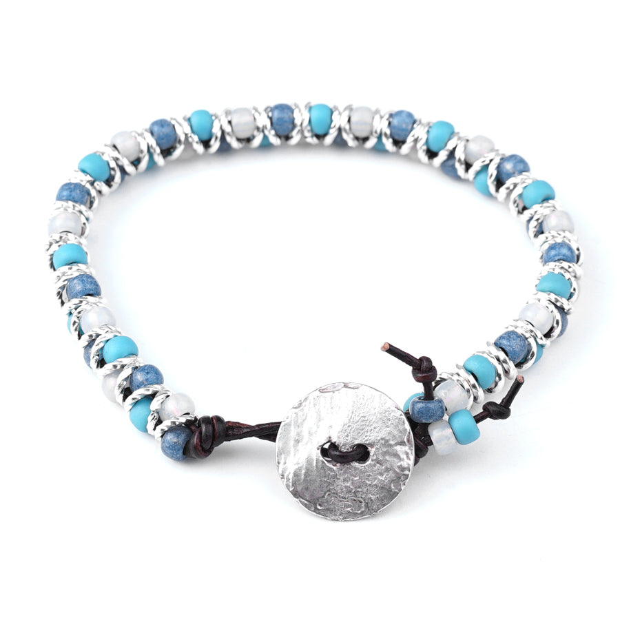Ocean Waves Chevron Bracelet Kit from Diakonos Designs – Goody Beads