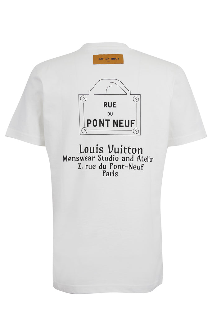 LOUIS VUITTON 2054 PRINT WHITE T-SHIRT – e-Outlet