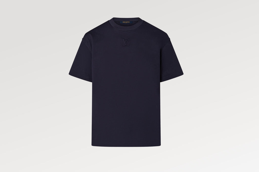 Louis Vuitton® Signature 3d Pocket Monogram T-shirt Dark Blue. Size M0