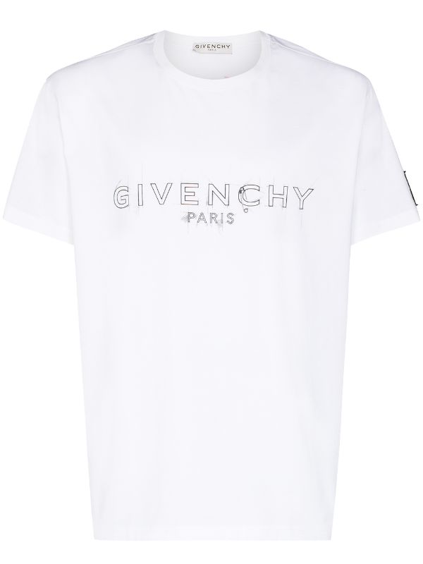 GIVENCHY LOGO WHITE T-SHIRT – e-Outlet