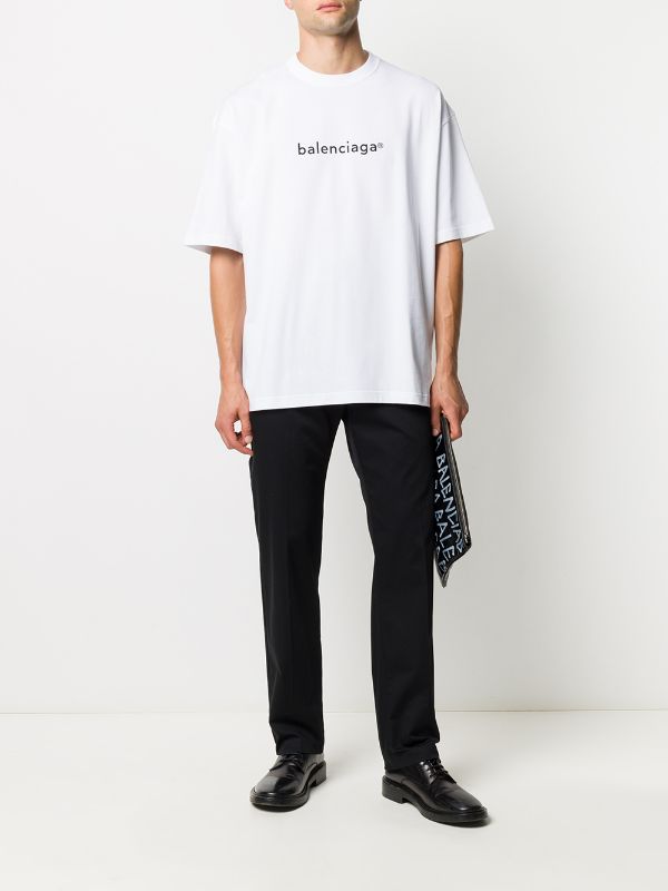 BALENCIAGA COPYRIGHT WHITE T-SHIRT – e-Outlet