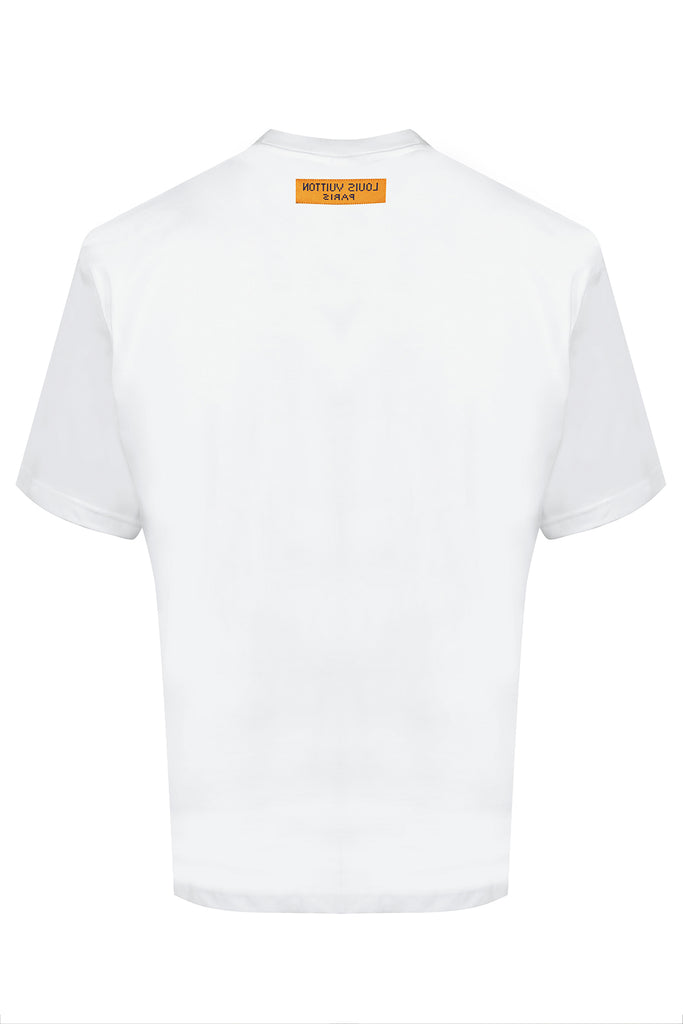 Louis Vuitton White Do A Kickflip T-Shirt – Savonches