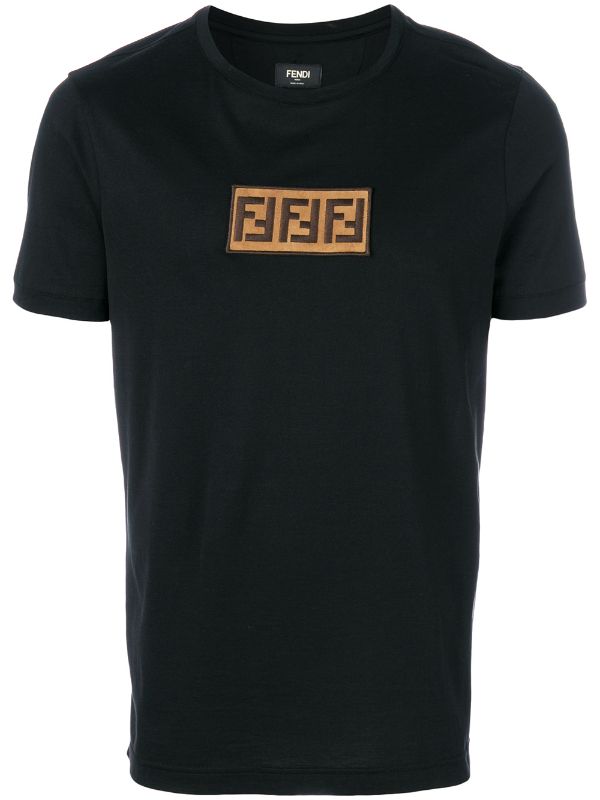 fendi box logo t shirt