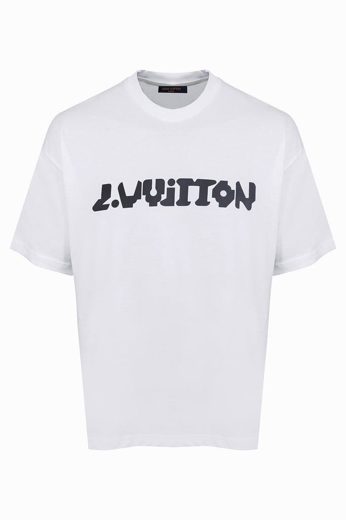 LOUIS VUITTON LV SS21 2054 Series Full-Print Logo For Men Black 1A8HDT