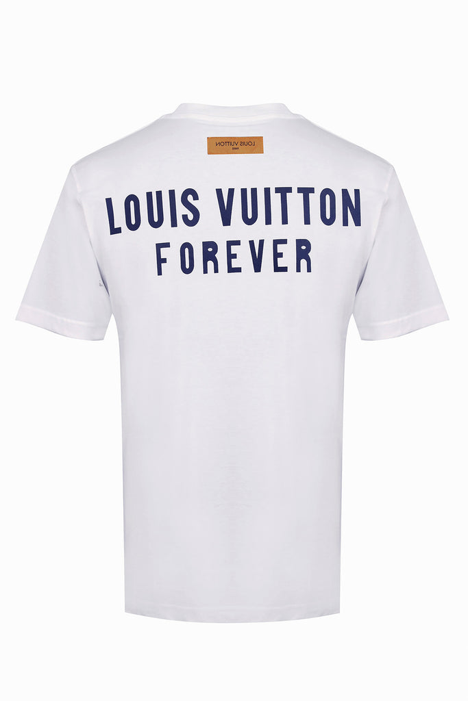 Louis Vuitton 2022 Floral Watercolor T-Shirt - White T-Shirts, Clothing -  LOU640641