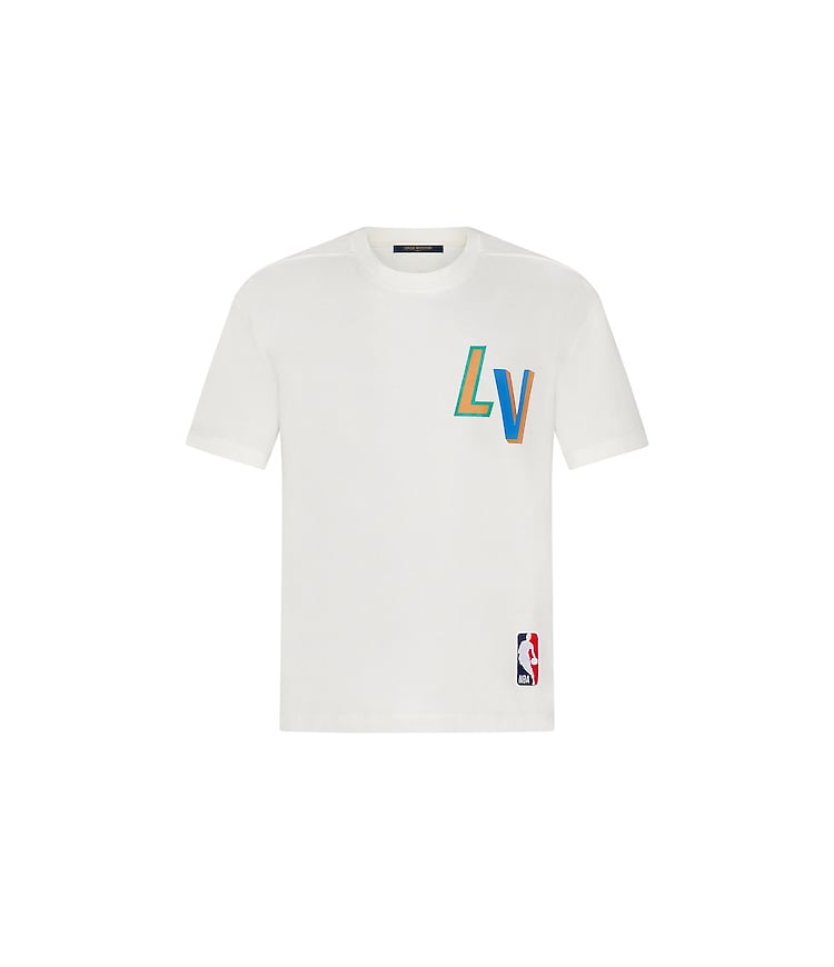 Buy Replica Louis Vuitton Lvxnba Multi-Logo T-Shirt - Buy Designer
