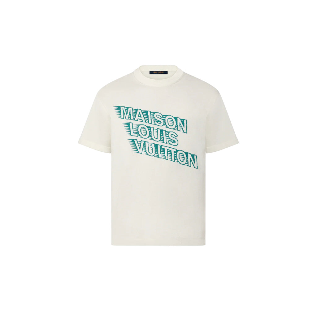 Louis Vuitton White Graffiti Logo T-Shirt