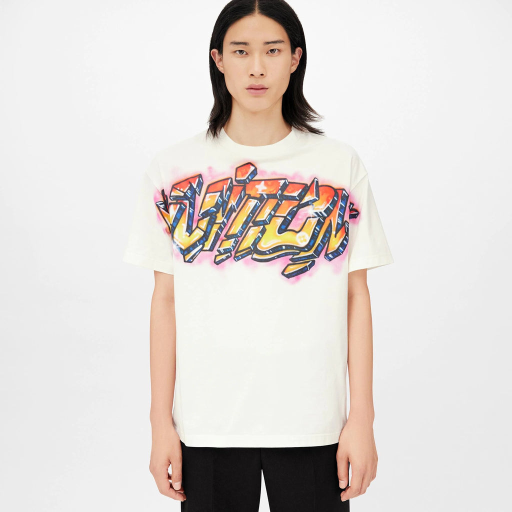 T-shirt Louis Vuitton X NBA White size M International in Cotton - 31786900