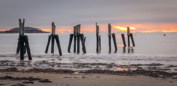 West Beach Pier at sunrise