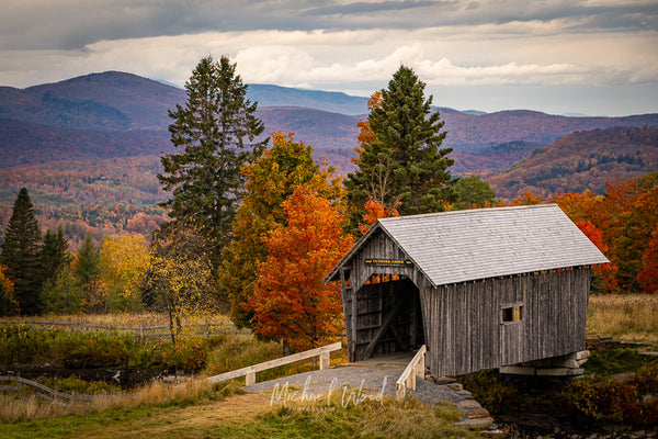 Fall foliage in Cabot, Vermont