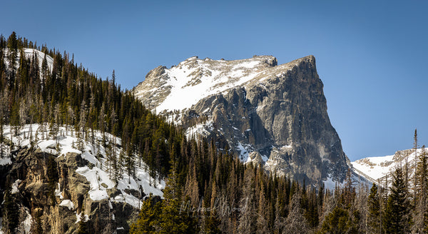 Hallett Peak in RMNP Colorado