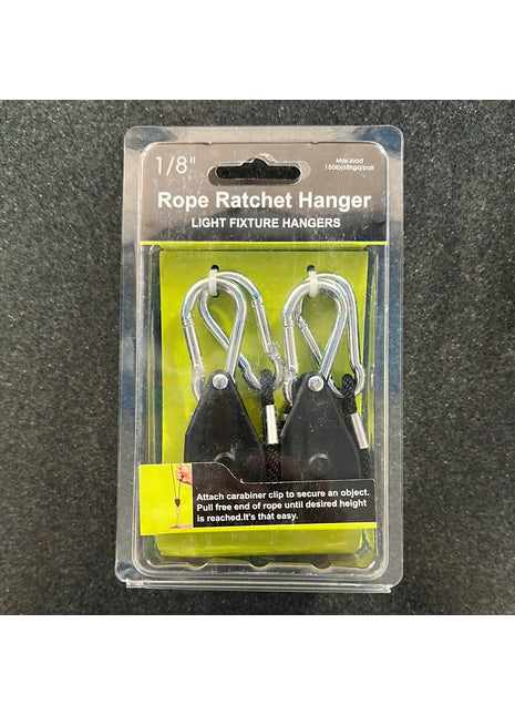 Heavy-Duty Adjustable Rope Clip Hanger, Six Pairs - AC Infinity